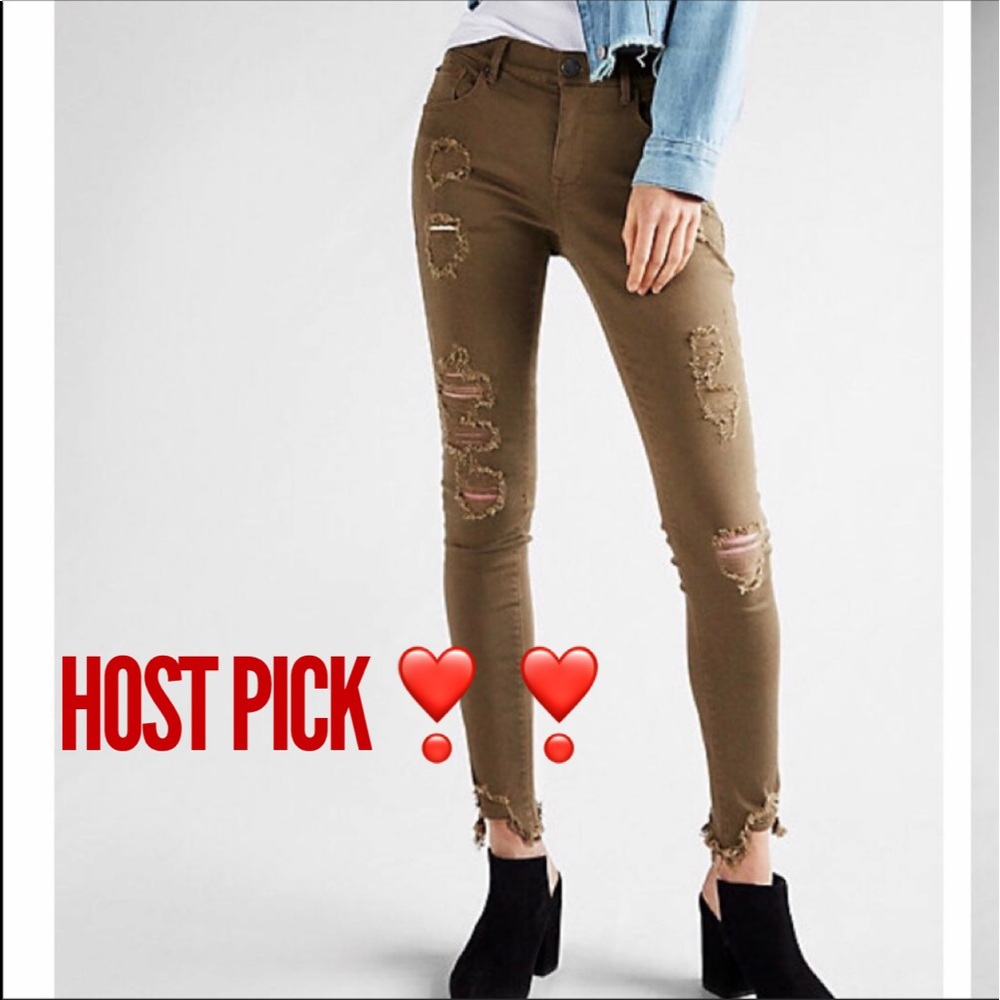 🎁NWT EXPRESS STRETCH ANKLE JEAN